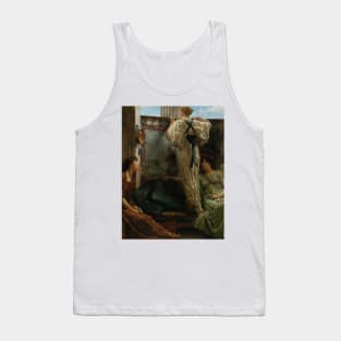 Who Is It by Lawrence Alma-Tadema Tank Top